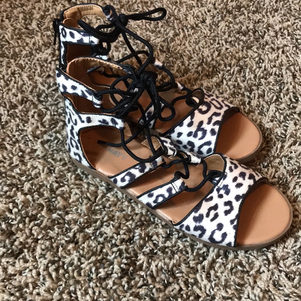 Cheetah old navy sandals